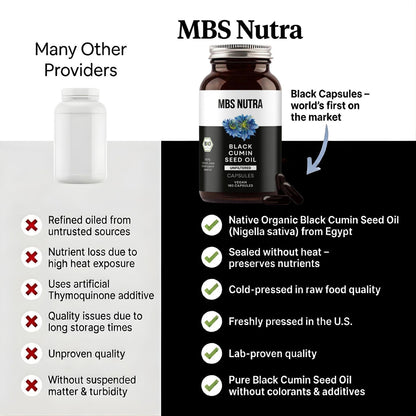 Organic Black Cumin Seed Oil